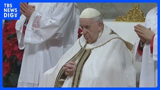 「子どもたちが餌食に」ローマ教皇、クリスマスイブのミサで戦争に言及｜TBS NEWS DIG