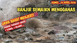 Detikdetik Mencekam Banjir Bandung 6 Warga Terseret Arus Di Banjaran