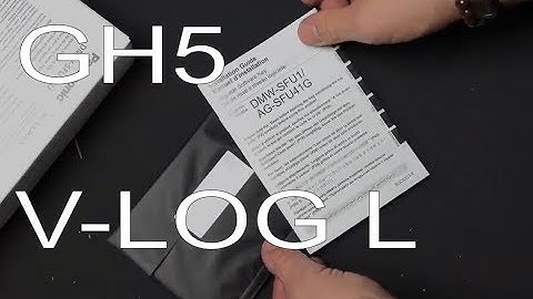 GH5 GH4 V-LOG L Installation