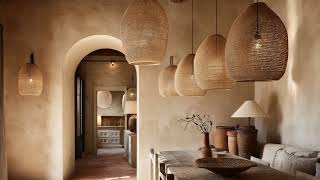 Warm Terracotta & Beige Cozy Home 🌞 | Rustic Farmhouse Decor Inspiration