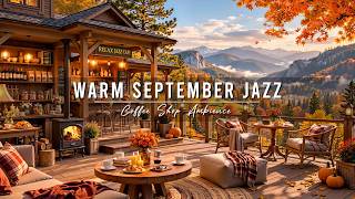 Warm September Morning Jazz at Fall Coffee Shop Ambience 🍂 Soft Jazz Piano Music to Study, Work screenshot 4