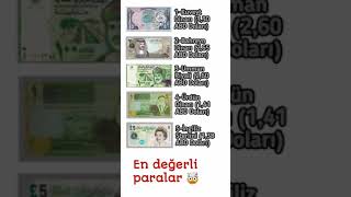 En Değerli 5 Para Birimi