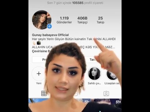 Guhay Babayeva tiktok menim sehfem budur