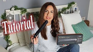 Tutorial - La nueva plancha CYCLONE AIR COOL TECH - para ondas o pelo liso,  tú eliges! - YouTube