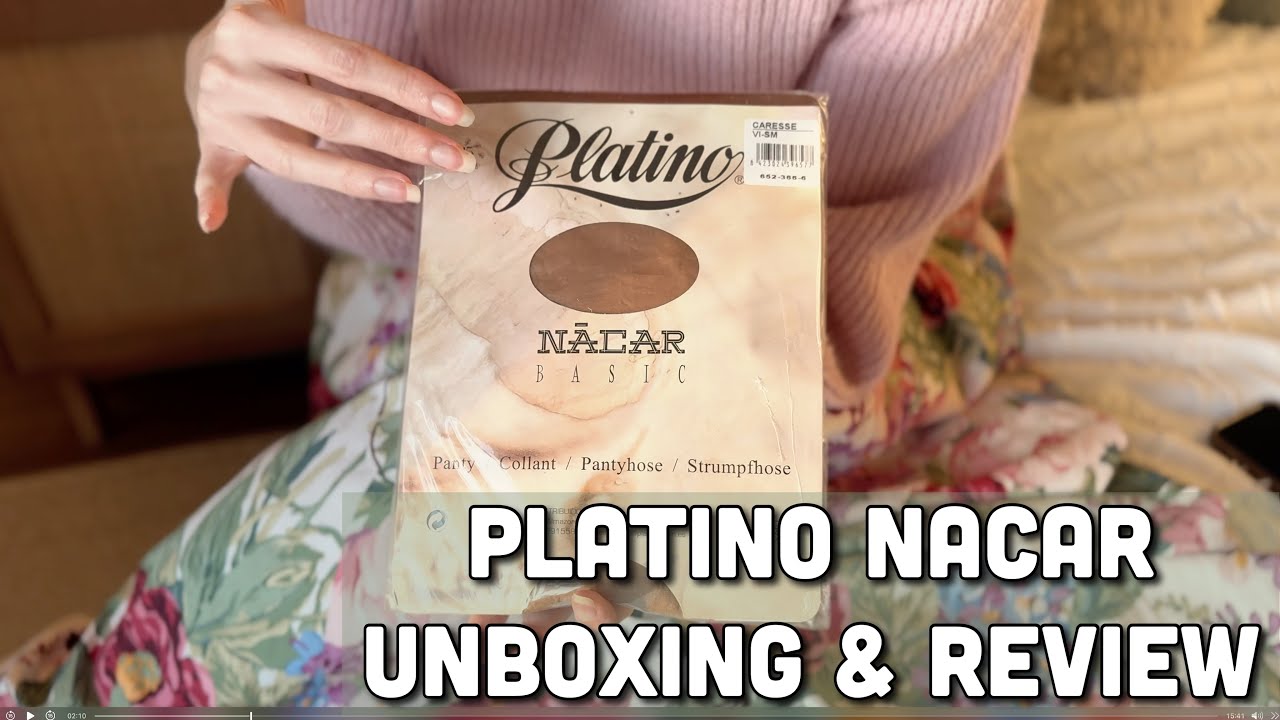 Блестящие колготки Platino Nacar плотностью 15 ден | Распаковка и обзор чулочно-носочных изделий