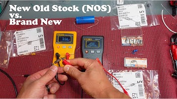 NOS vs New | My Thoughts on Electrolytics Capacitors | New Old Stock