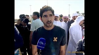 Interview Sheikh Hamdan (فزاع Fazza) "Gamilati Endurance Ride" 🏆  Dubai (29.12.2018)