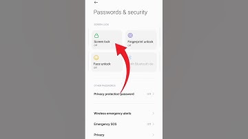 How To Password & Security Redmi note10s Password Security settings |