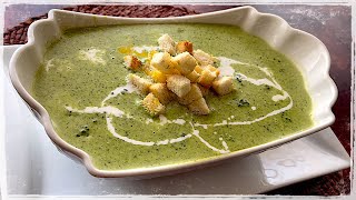 شوربة البروكلي بالكريمة | Broccoli soup