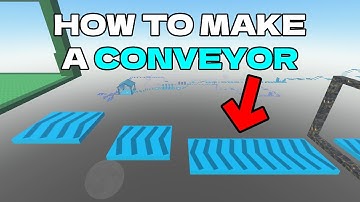 How to Make a Conveyor in Roblox Studio