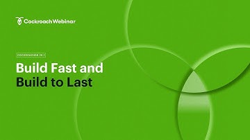 Introducing CockroachDB 20.1: Build Fast and Build to Last