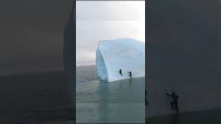 🥶 Big Iceberg flips over these guys 🥶 | Daily Dose of Internet