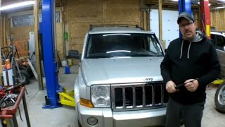 Jeep Commander wheel bearing replacement