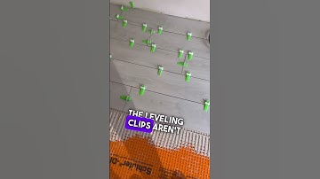 How to Properly Install Large Plank Tile #shorts #construction #work #constructiontips #tiletrends