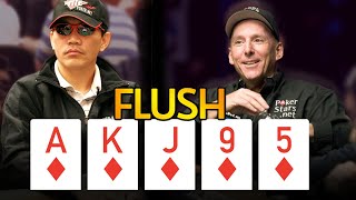 ALL IN With a FLUSH For 2,000,000 at WPT Final Table