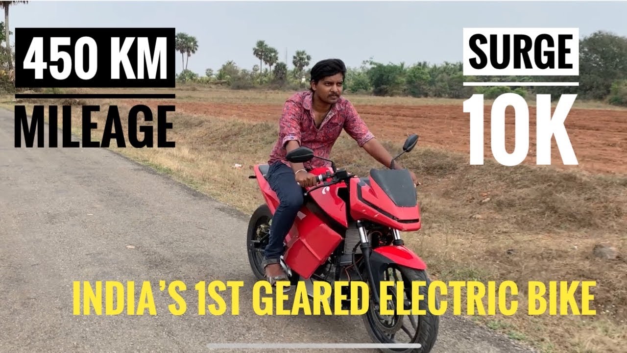 Surge 10k | India's 1st Geared Electric Bike | Best Electric Bike? | Tamil | Mani Eswaran | 015