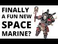 FINALLY a Cool New Space Marine Sculpt for 11th Edition- Jump Chaplain Descends to Armageddon