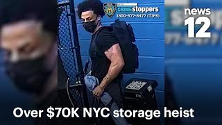 More than $70,000 in valuables swiped from 2 NYC storage units | News 12