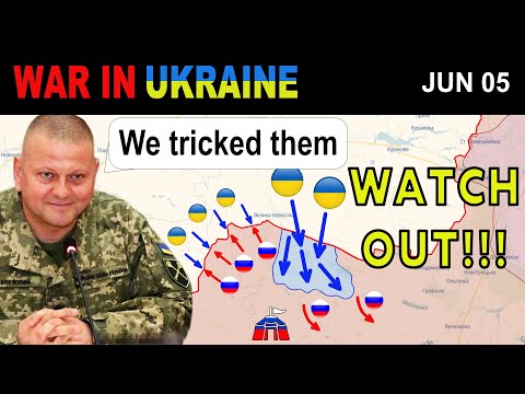 05 Jun: Nice. Russians MISS THE MAIN ATTACK!!! | War in Ukraine Explained