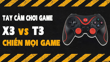Review Tay Cầm Chơi Game Giá Rẻ T3 , X3 Chiến Mọi Game Trên Mọi Thiết Bị