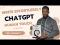 How to easily write your dream book with ChatGPT from scratch + Free prompts