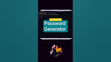 I made a password generator in python