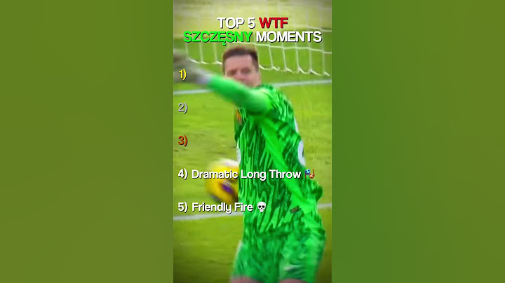 Ranking Top WTF Szczęsny Moments