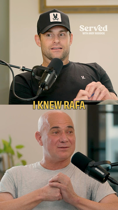 The moment Andre Agassi knew he would never beat Rafa Nadal 😂