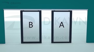 LUTIC by Dikawn, installation of 16x45 Slim Synchro Sliding, DG-SYNCK-F-91