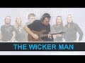 Iron maiden  the wicker man  electric guitar solo cover by marco bitencourt