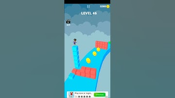 Cube Stacker Surfer 3d - Gameplaywalkhthrough all levels #shorts #android