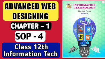 SOP4 HSC IT Practicals class 12th science arts commerce create a website using CSS| SOP 4 IT class12