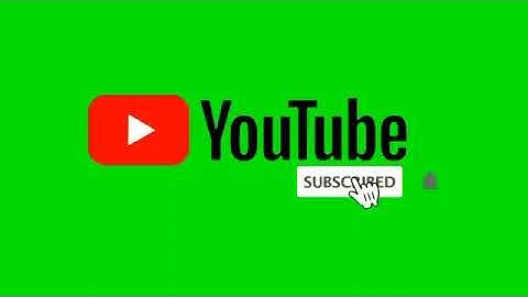 Green screen subscribe Button Animated Top 5 Riyas Tutorials Royalty Free video....