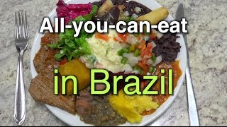 All you can eat Buffet Brazilian Food