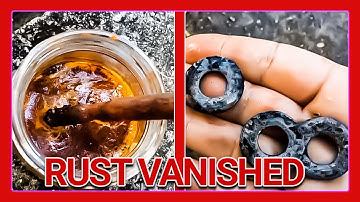 how to remove rust from metal | most effective fast rust removal | #diy best homemade solutions