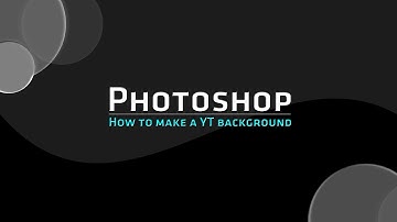 How to make a simple YouTube background [Photoshop cs6]