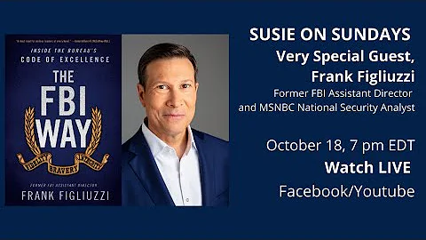 #SusieOnSundays: Oct 18 - Very Special Guest Frank...