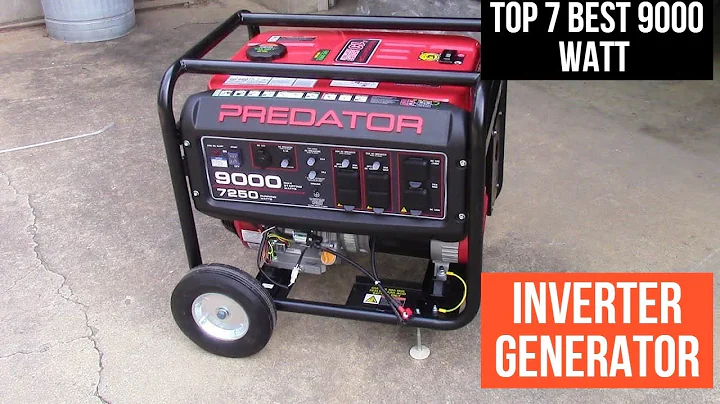 7 Best 9000 Watt Inverter Generators for 2022