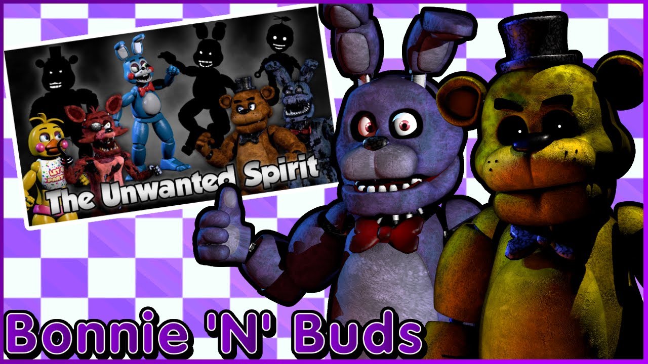 MOST INTENSE SHADOW FIGHT EVER II Bonnie and Golden Freddy react to The Unwanted Spirit!