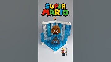 Super Mario Goomba LEGO Habitat #lego #supermario #goomba