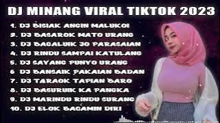 DJ BISIAK ANGIN MALUKOI BREAKBEAT X BAGALUIK JO PARASAIAN || LAGU MINANG FULL ALBUM 2023