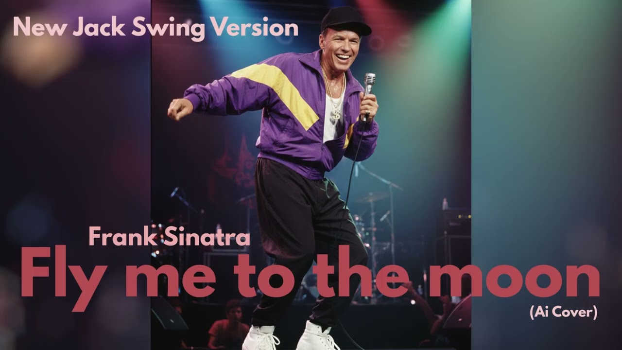 Frank Sinatra - Fly Me To The Moon (AI Cover) - New Jack Swing Version