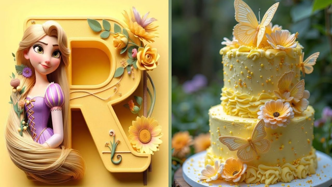 Alphabet Cake Dress Collection 🎉 Princess Birthday Party Look