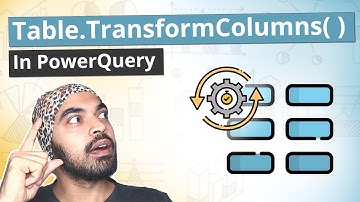 Table.TransformColumns in Power Query | Super Function ⚡
