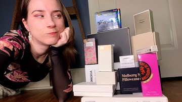 ASMR tapping and scratching on my hoard of boxes lol