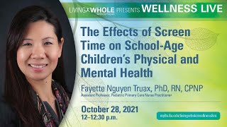 The Effects of Screen Time on SchoolAge Children's Physical and Mental Health