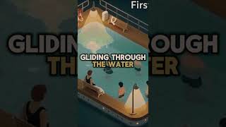 Luxury Lost  Titanic’s Swimming Pool and Turk #ancienthistory #titanic #shortvideo