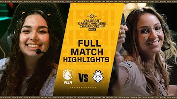 TLV vs. G2 | MATCH HIGHLIGHTS | VALORANT Game Changers Championship Seoul - Knockouts
