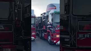 EC11 ERFs lined up ready to head to Gaydon 2026 #erf #ec11 #vintagevehicles #pchowardvintagecrew