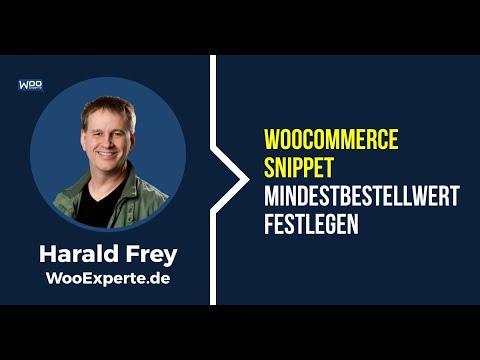 New Update WooCommerce Snippet: Mindestbestellwert in WooCommerce festlegen